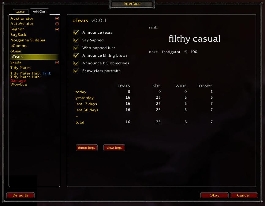 oTears preview screenshot